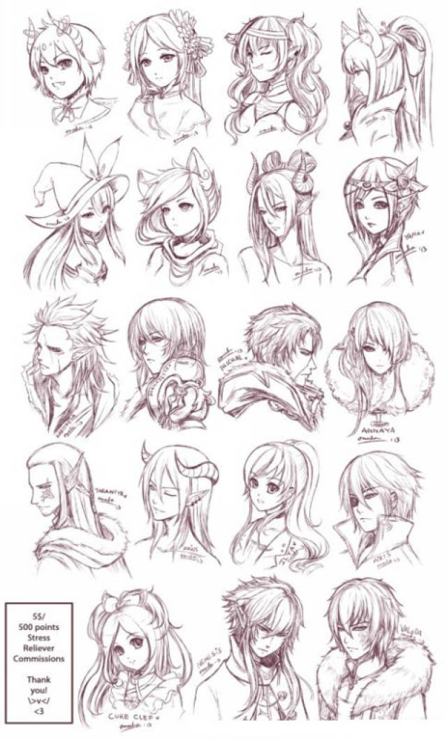 动漫人物头发绘制全攻略 从基础到进阶的实用技巧