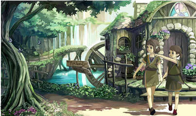 从场景原画到网站建设 小小酥1874的多维创作与设计理念